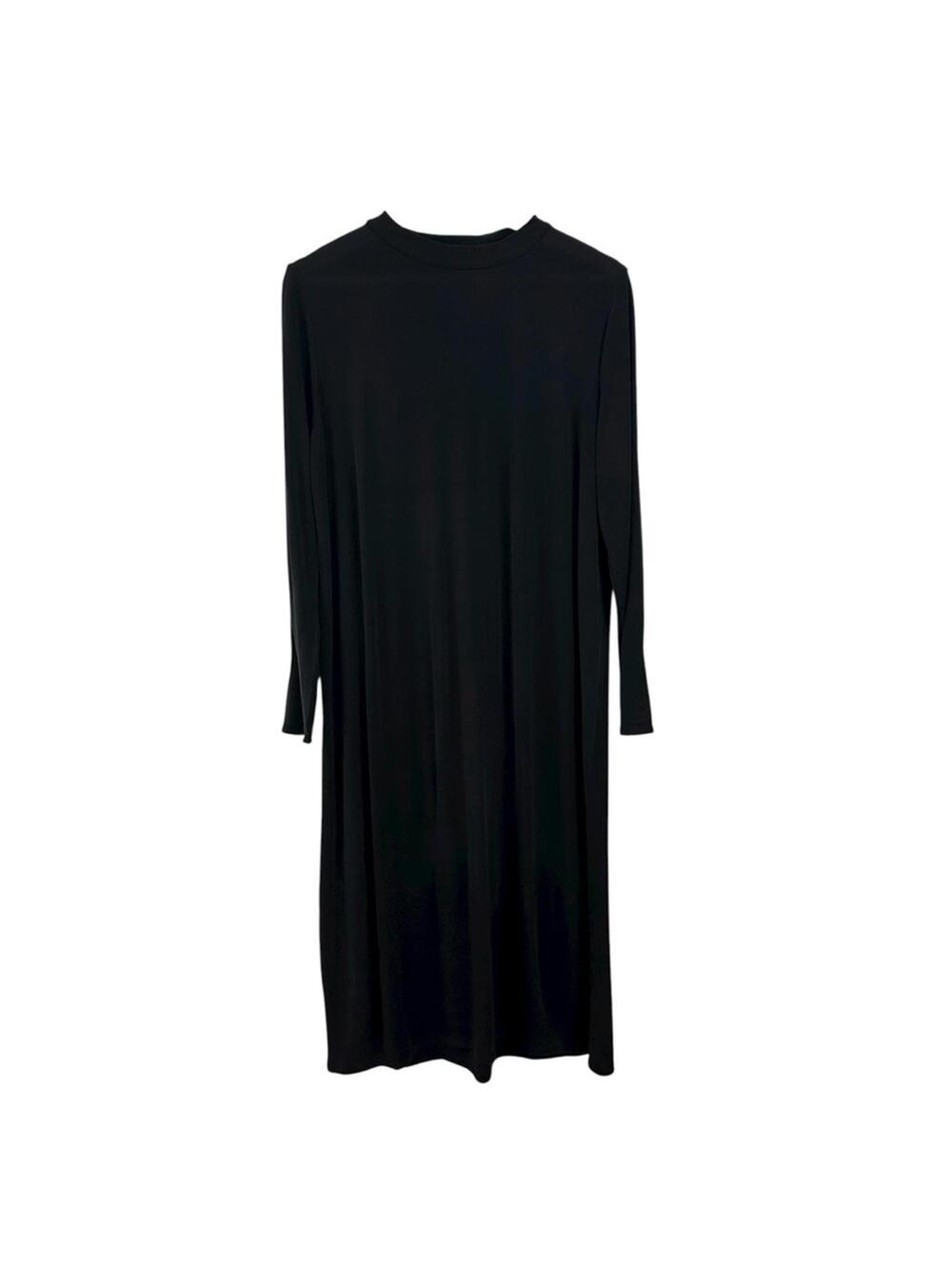 Eileen Fisher Women’s Black Long Sleeve Dress Size M